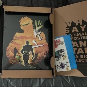 Dio from Jojo’s blizzar adventure displate